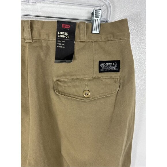 Levi’s Men's 32/34 Loose Chino Pants Tan NWT Durable Cordura 9095 - Picture 5 of 13